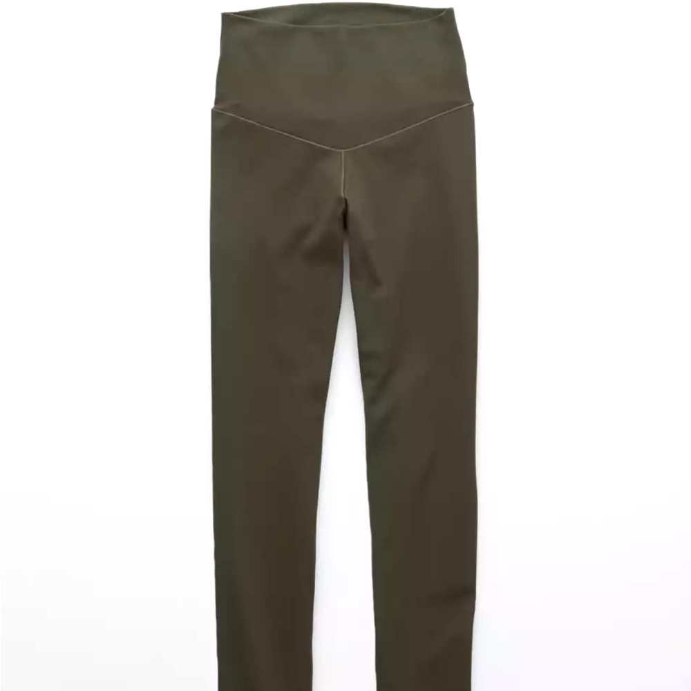OFFLINE By Aerie Real Me High Waisted Legging Olive green size small